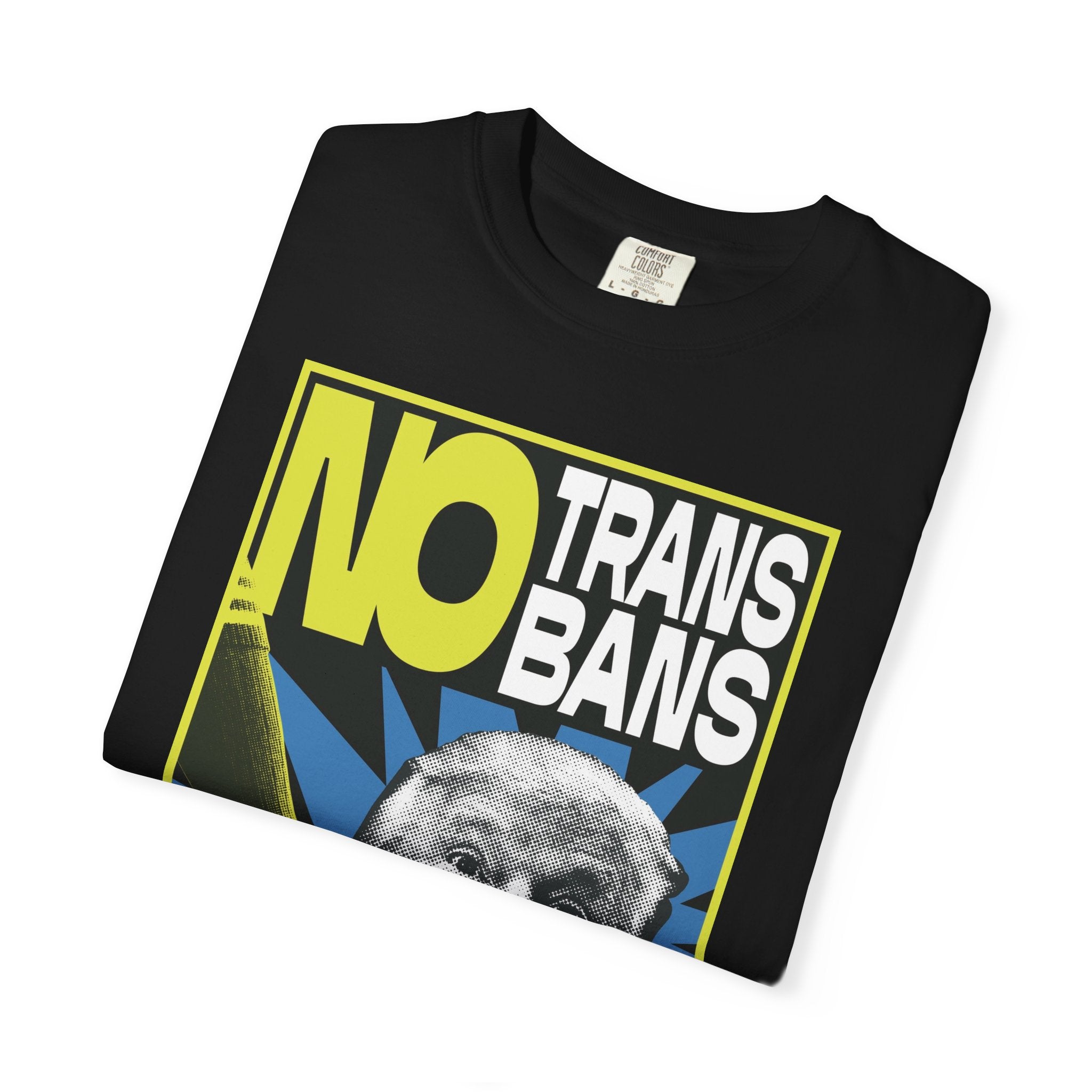No Trans Bans (Blue/Yellow)