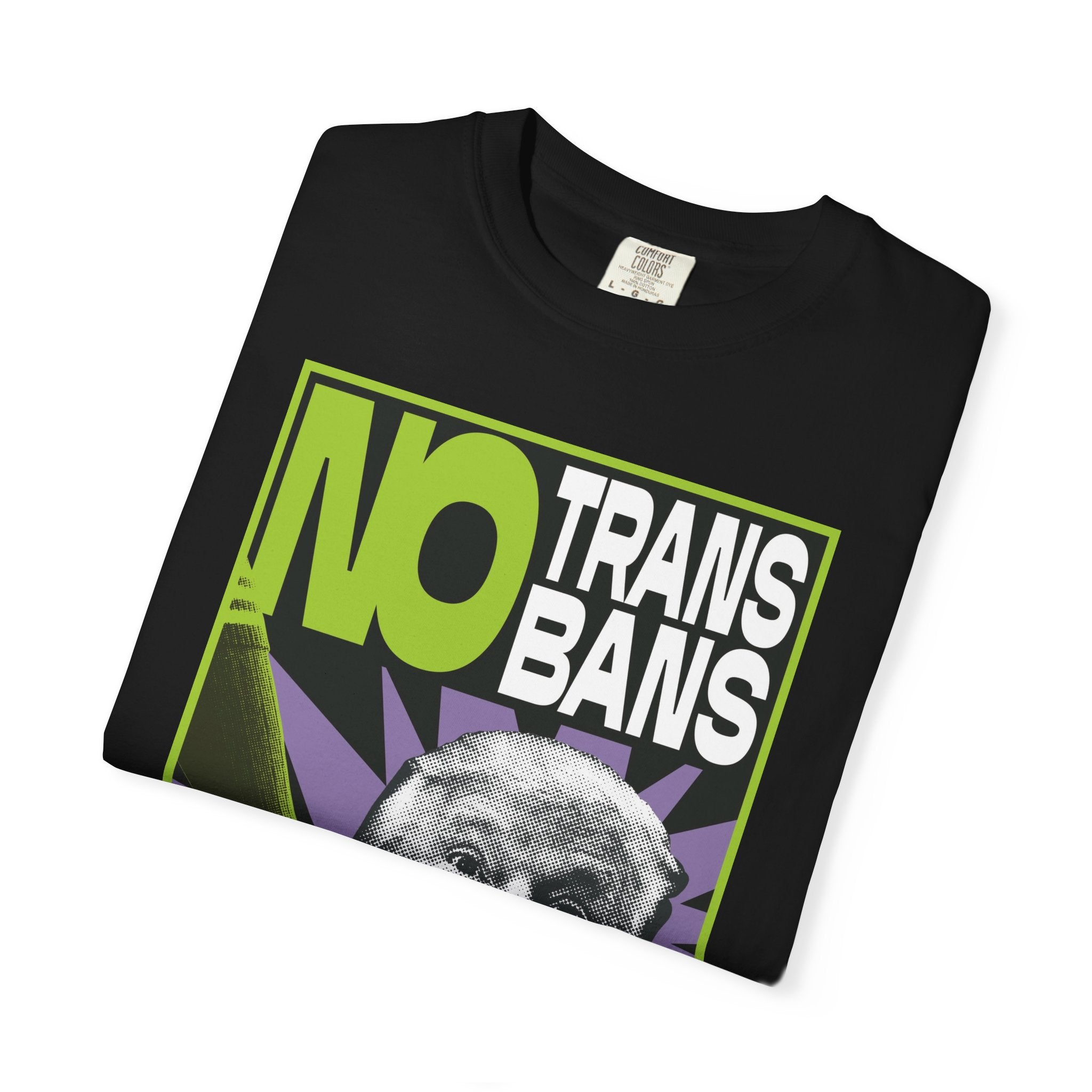 No Trans Bans (Blue/Yellow)