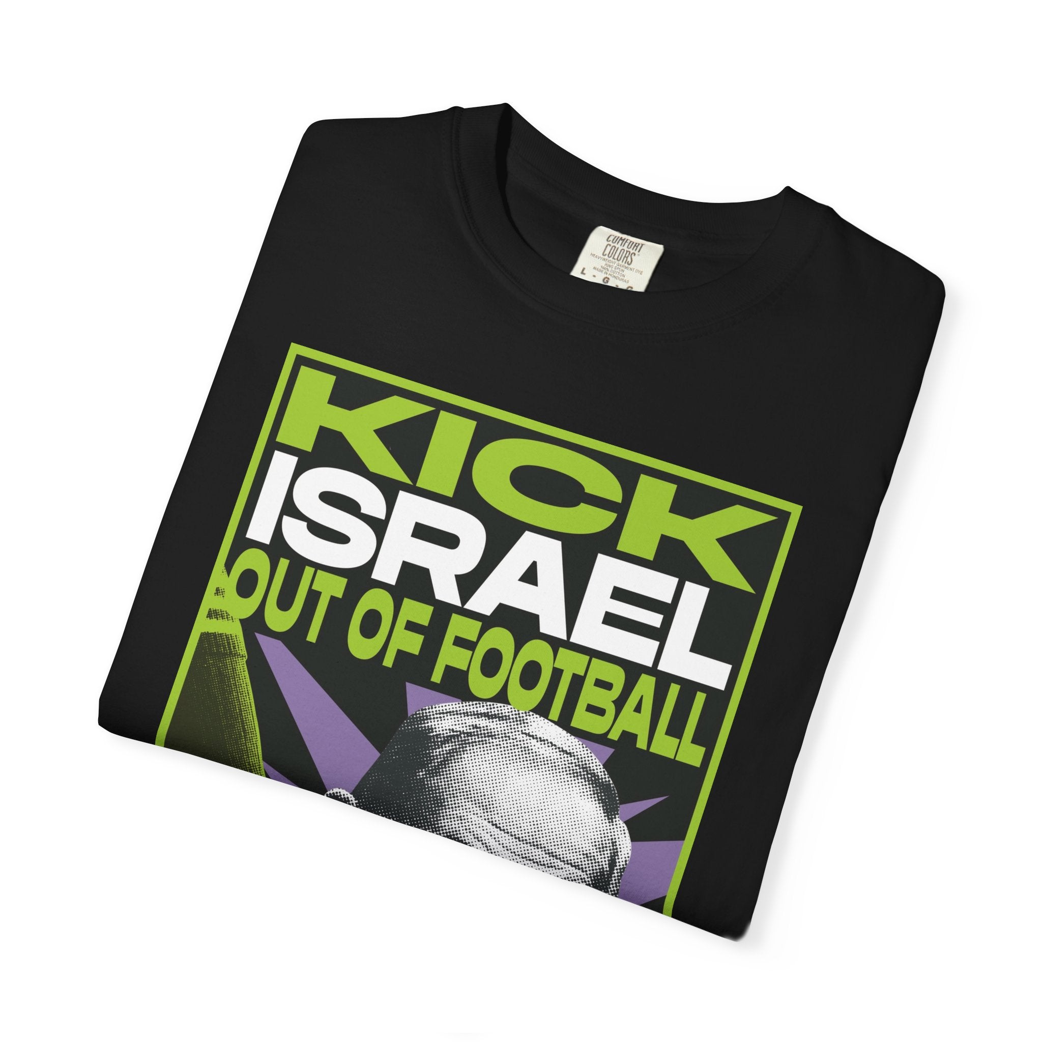 Kick Israel Out of Football (Purple/Green)