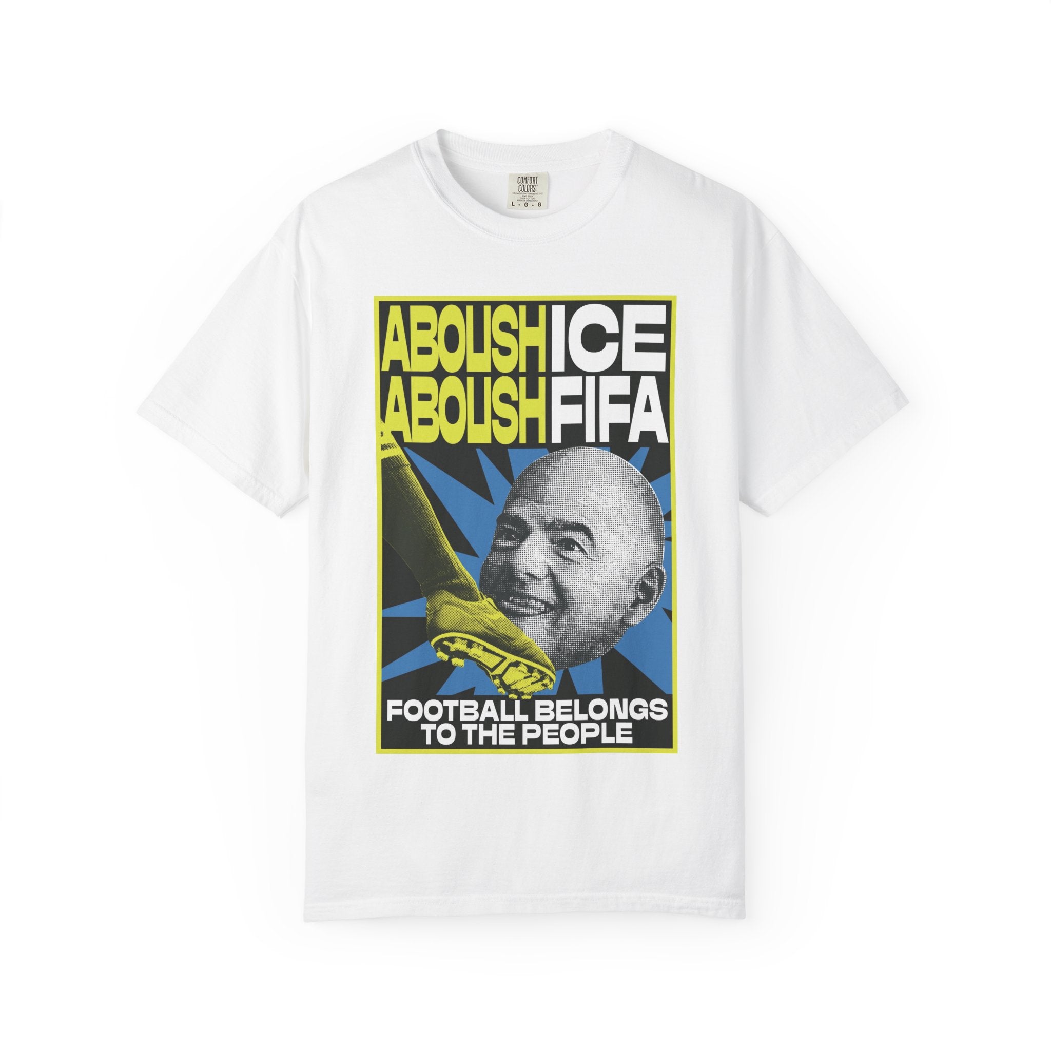 Abolish ICE Abolish FIFA (Yellow/Blue)