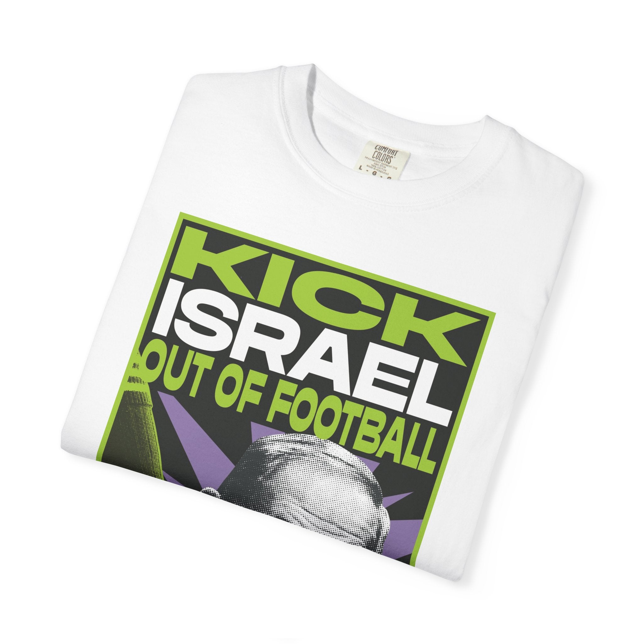 Kick Israel Out of Football (Purple/Green)